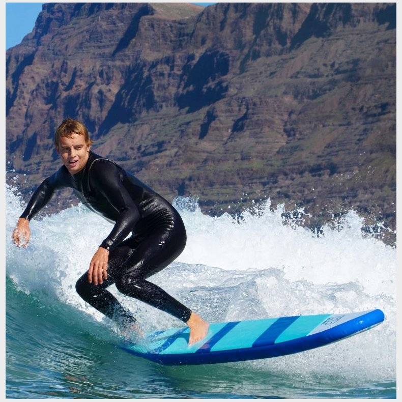 COMPACT SURF 8 Surtbrt 2.43m x 57cm x 7cm Hydro-Force