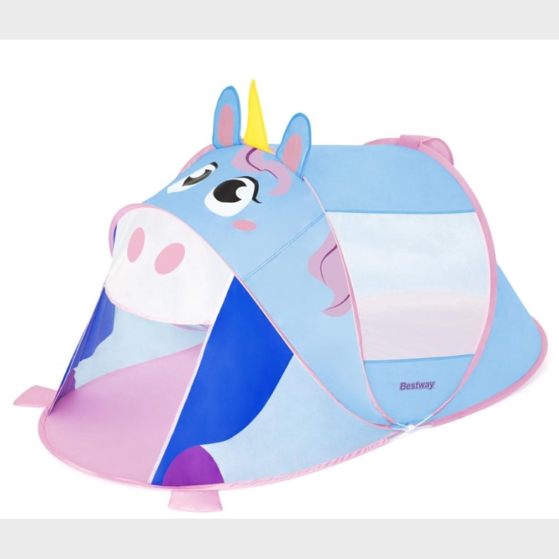 AdventureChasers Enhjrning / Unicorn Pop-op legetelt 182 x 96 x 81 cm