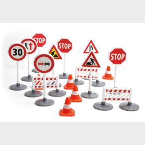 Truxx Trafikskilte 17 dele