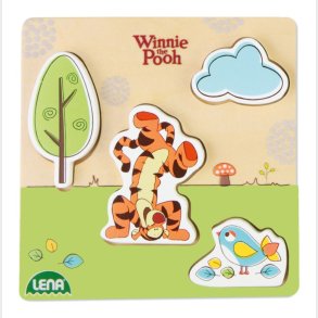 Peter Plys Tigerdyret Tr Puslespil til brn