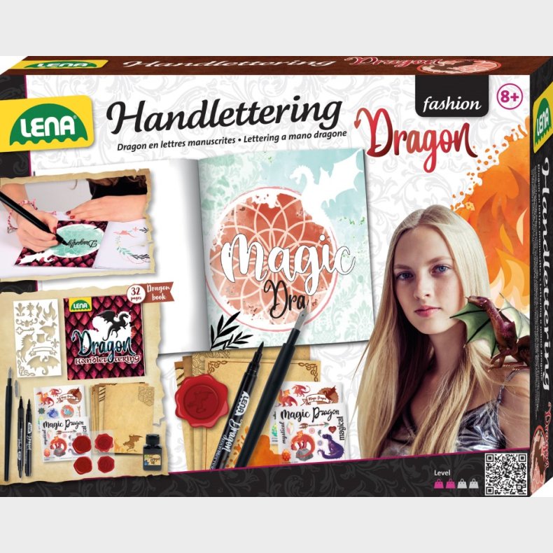 Lena Hand Lettering Drage pakke