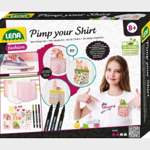 Lena Tekstil Pimp your shirt til brn