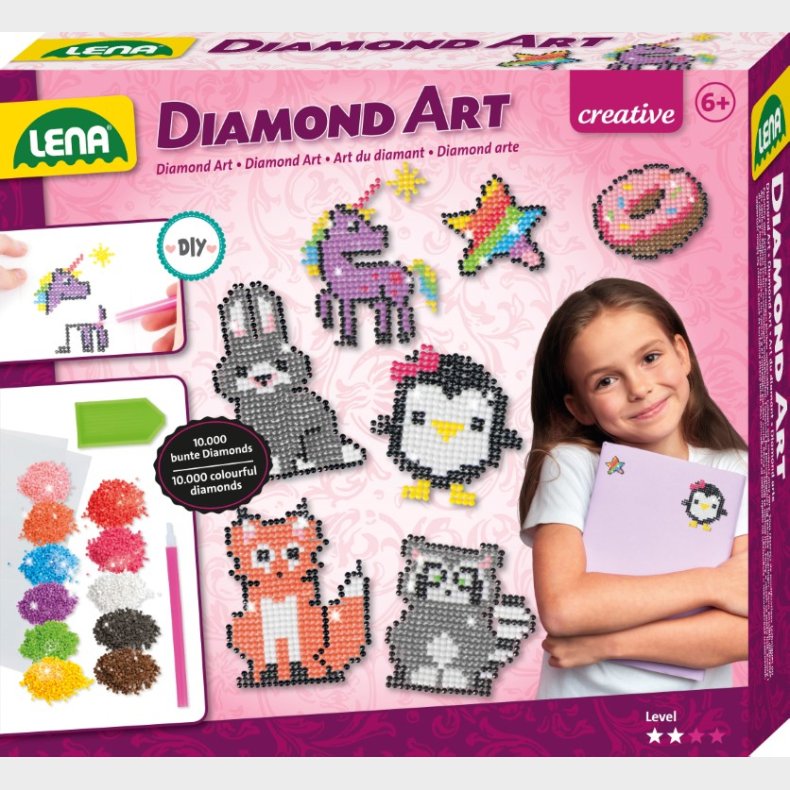 Lena Diamond Art komplet st