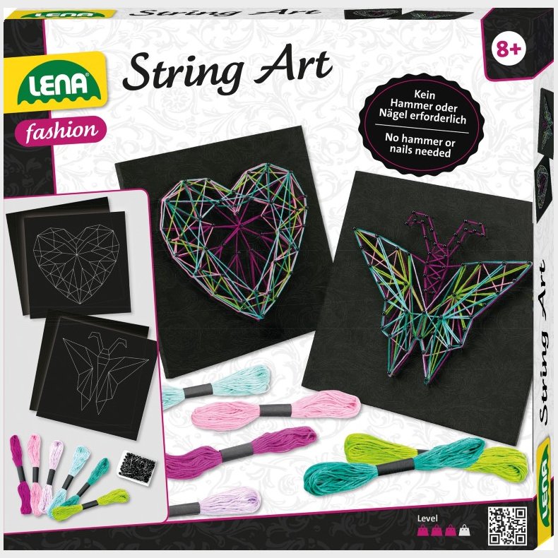 Lena String Art Butterfly &amp; Heart