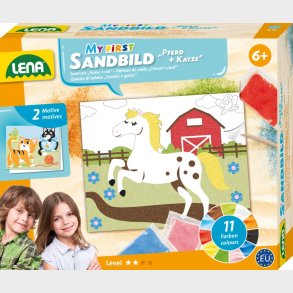 LENA Sand Kunst st til brn - Dyr