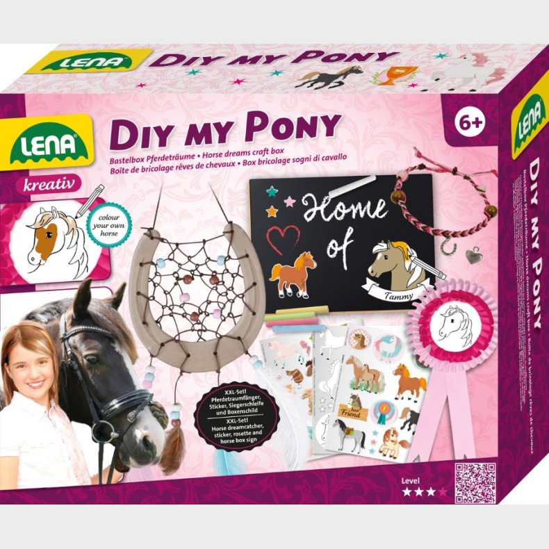 Lena DIY Min Pony hobbyboks til brn