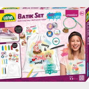 Fashion Batik Crazy and Lazy st til brn fra 8 r