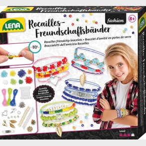 LENA Rocailles venskabsarmbnd til brn fra 8 r