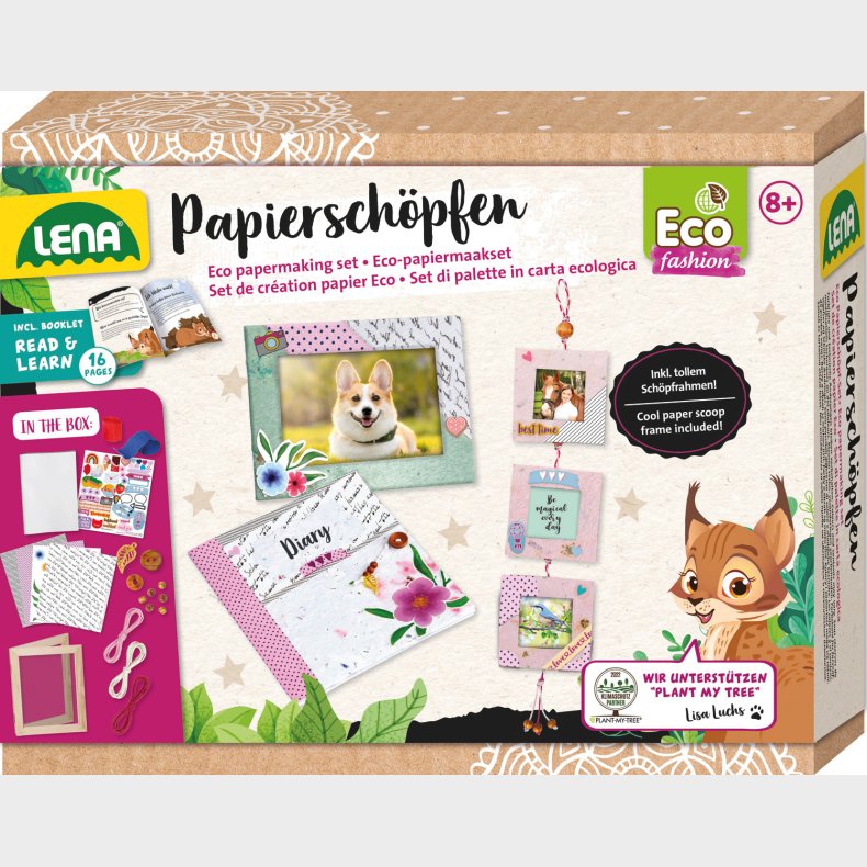 Lena Eco Fashion Papirfremstillingsst st til brn