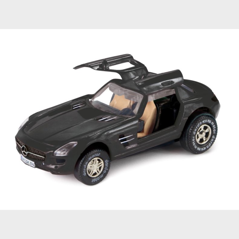 Darda Mercedes-Benz SLS AMG, Sort