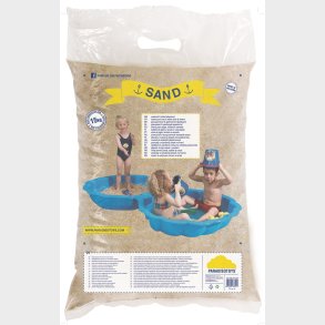 Sand til sandkassen 15kg (sterilt)