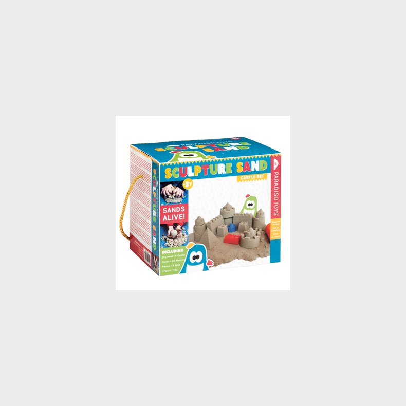 Sandskulpturer (Borg st med 2kg Kinetisk sand)
