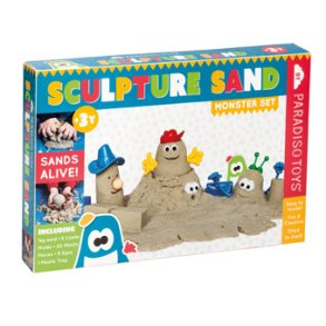 Sandskulpturer (Monster st med 1kg Kinetisk sand)