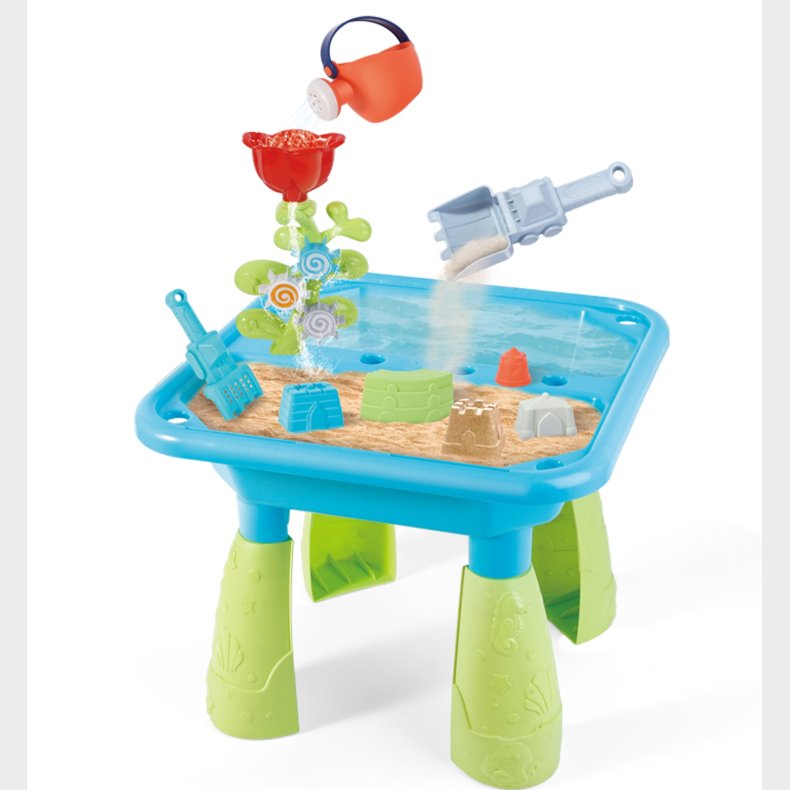 Sand og vandbord med tilbehr