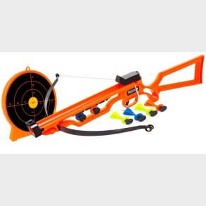 Sureshot Armbrst + Skydeskive til brn m/6 dartpile