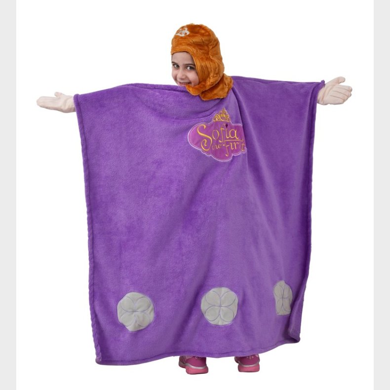 Disney Prinsesse Sofia Luksus Poncho med htte