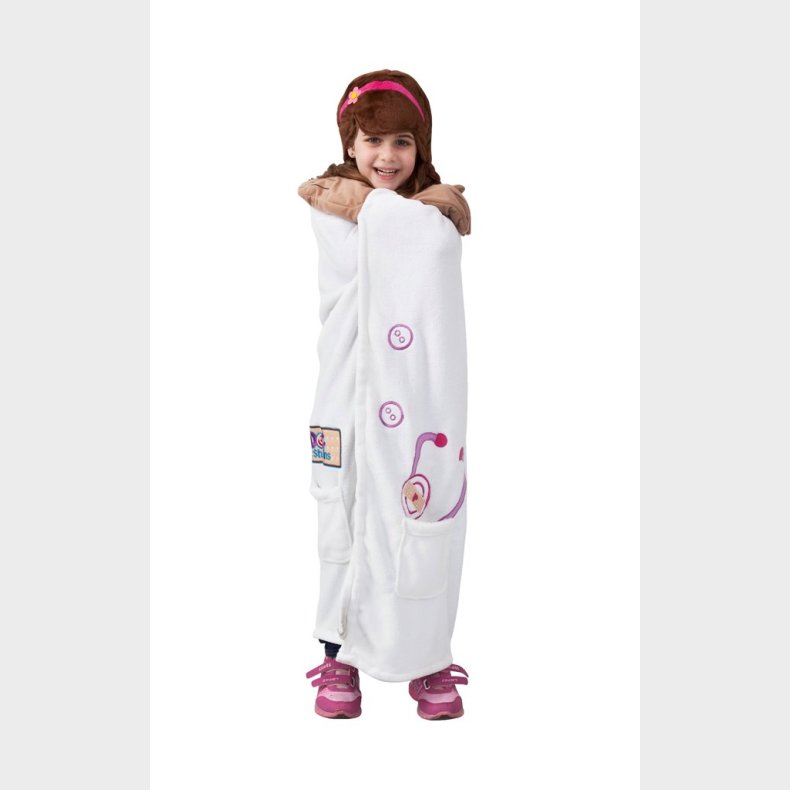 Disney Doktor McStuffins Luksus Poncho med htte