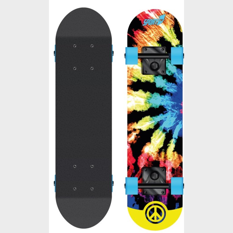 Hippy Peace Skateboard til Brn