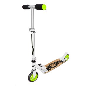 Sport1 Wooden foldbart Lbehjul til brn, Hvid