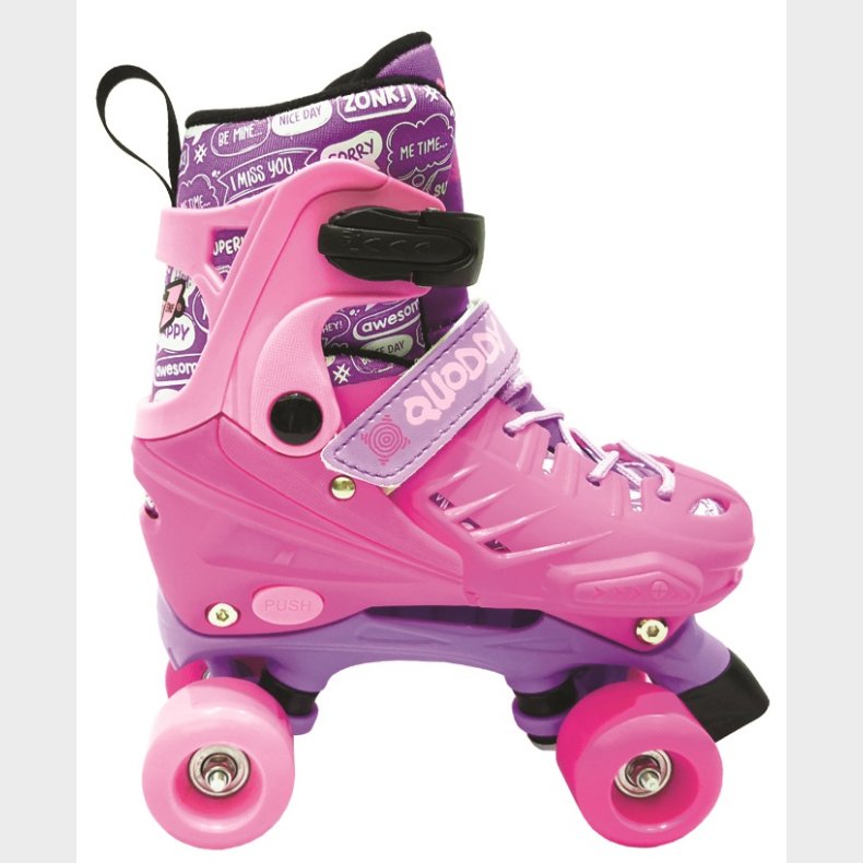 Quoddy Rollers Side By Side Rulleskjter, Pink
