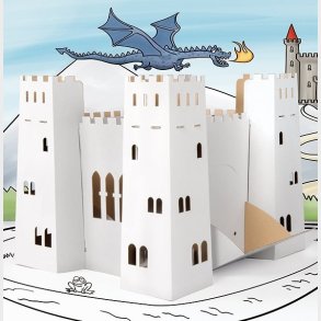 Eventyrslot til at farvelgge (Mal selv)