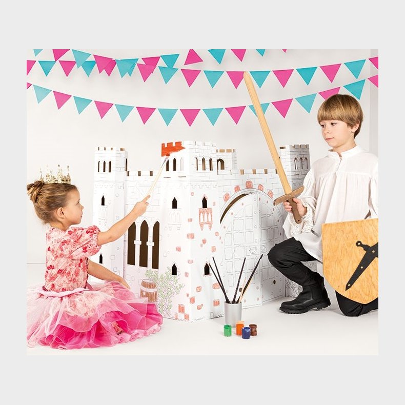 Mystisk Slot i pap (Mal selv)