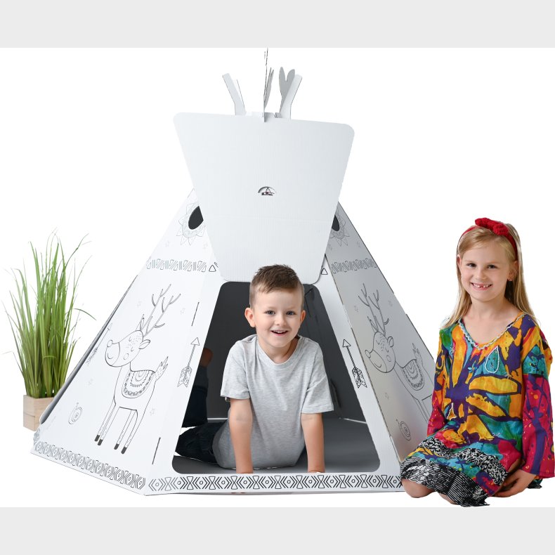 Tipitelt i pap til farvelgning