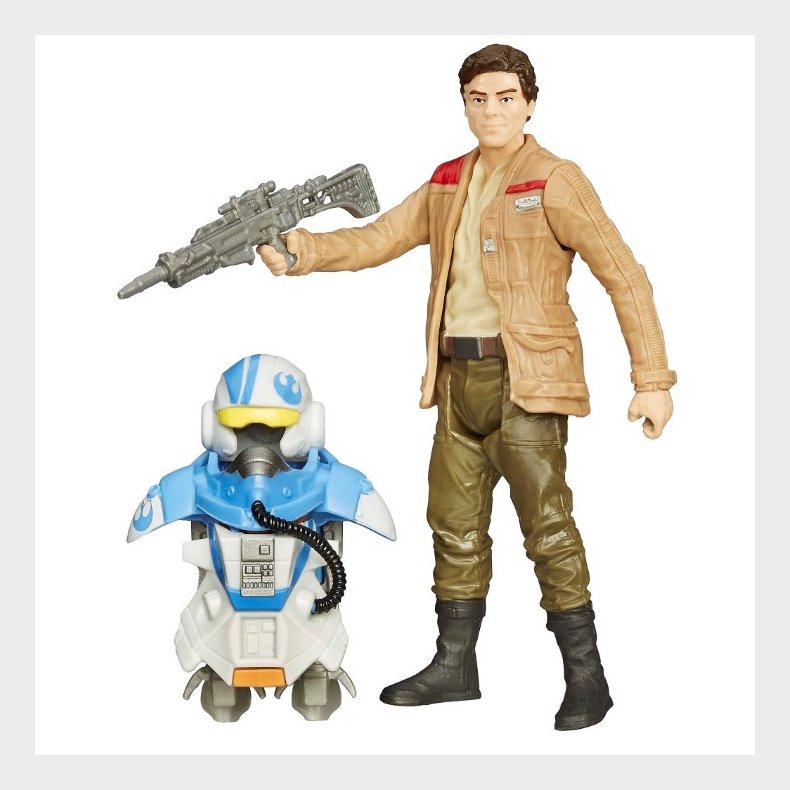 Star Wars Poe Dameron figur Armour Pack 9,5cm