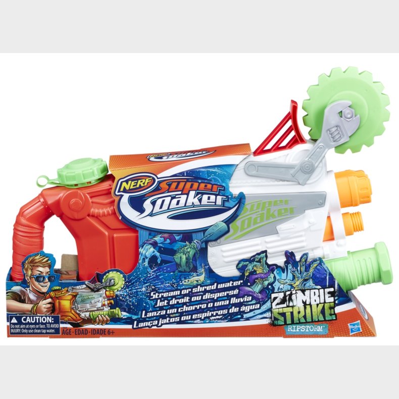 Nerf Super Soaker Zombie Strike Ripstorm Vandgevr