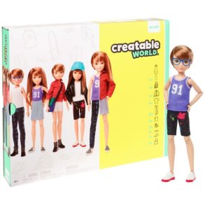 Creatable World Deluxe Dukke med Strawberry Blond Hr