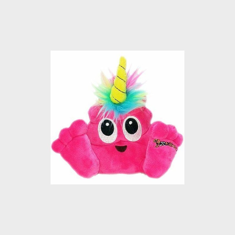 Poo-Nicorns 25,5 cm bamse, Pink