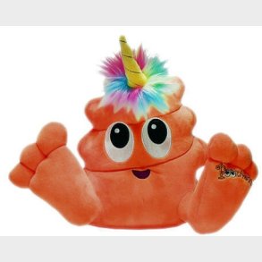 Poo-Nicorns 25,5 cm bamse, Orange