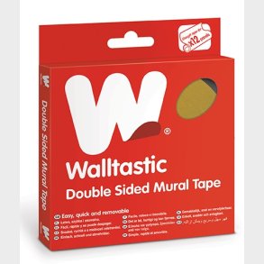 Walltastic dobbeltklbende tape til tapet