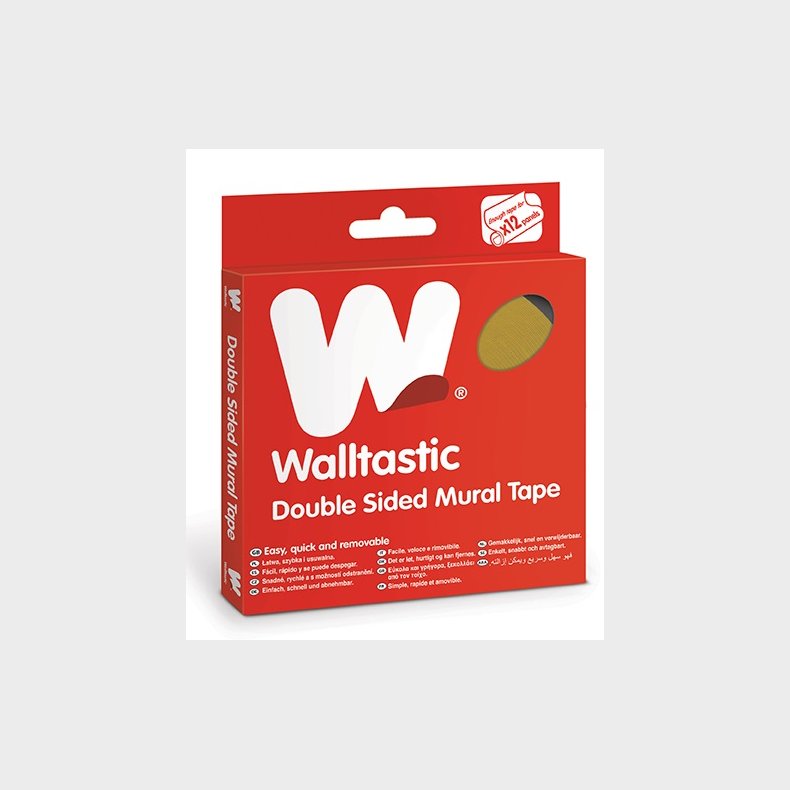 Walltastic dobbeltklbende tape til tapet