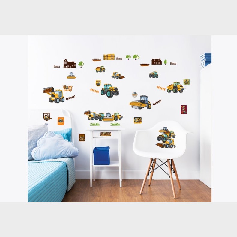 Min frste JCB Wallstickers