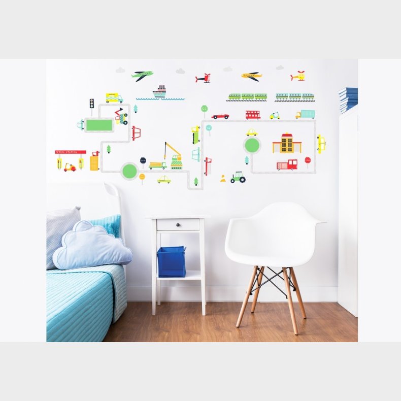 Transport Wallstickers