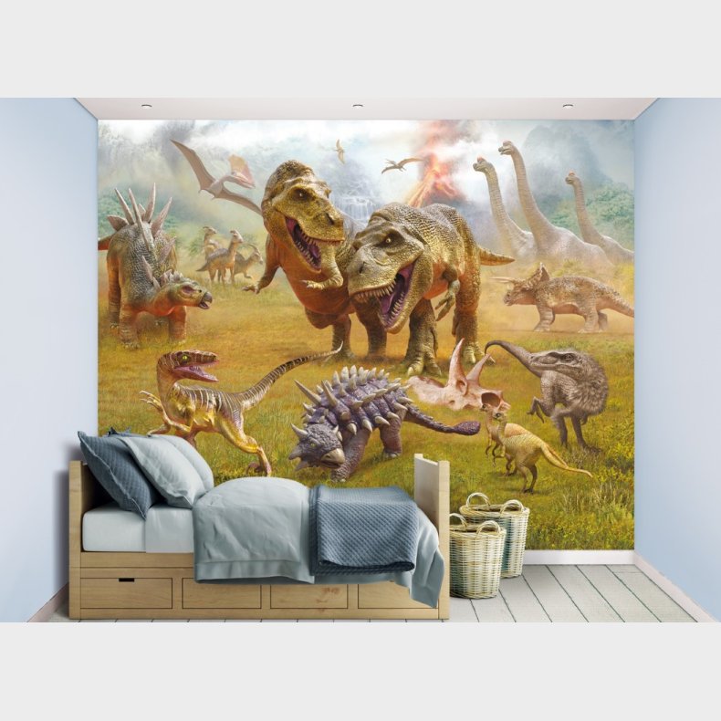 Dinosaur Kingdom tapet 243 x 305 cm