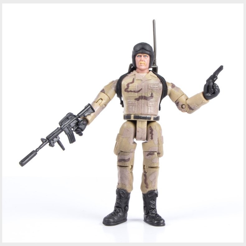 World Peacekeepers 1:18 Militr actionfigur Singepack 2D