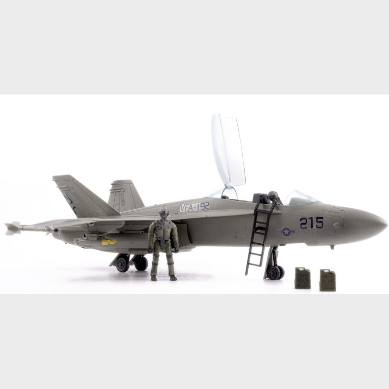 World Peacekeepers 1:18 Boeing F/A-18 Hornet Jagerfly inkl. 2 Piloter
