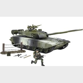 World Peacekeepers 1:18 Militr Main Battle Tank inkl. 2 actionfigurer