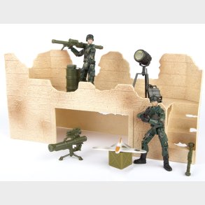 World Peacekeepers 1:18 Militr Angrebsstyrke inkl. 2 actionfigurer