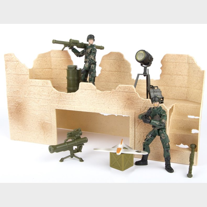 World Peacekeepers 1:18 Militr Angrebsstyrke inkl. 2 actionfigurer