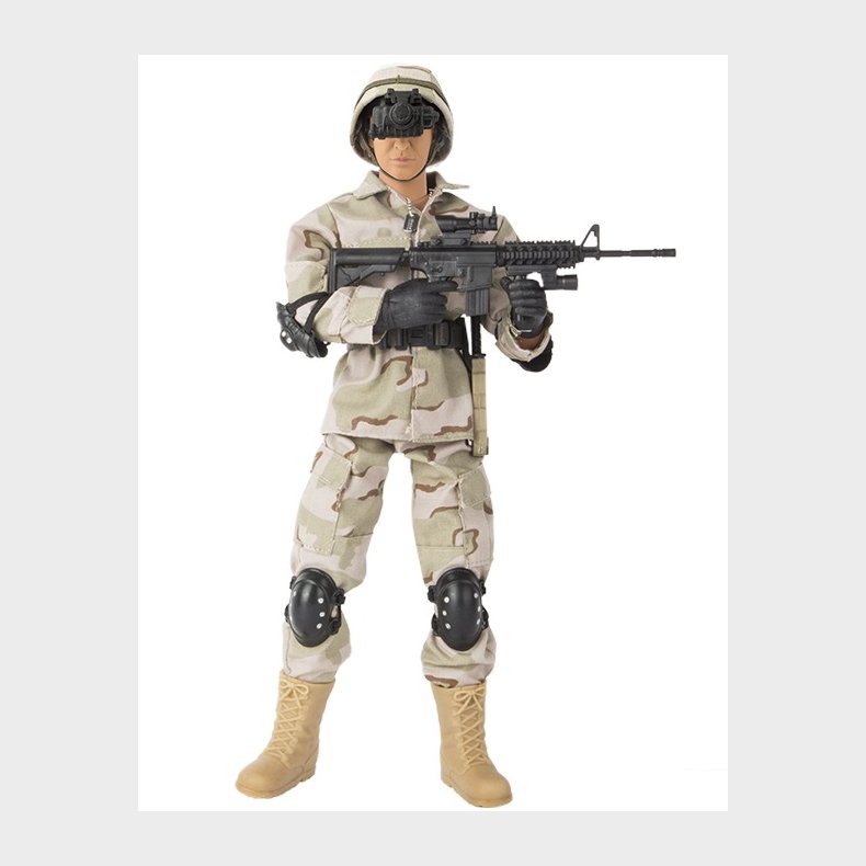 NAVY Seal Team Six Action Figur 30,5cm med tilbehr