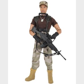 Militr Kamp Ingenir Action Figur 30,5cm med tilbehr
