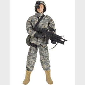 Luftbrne Infanterist Action Figur 30,5cm med tilbehr