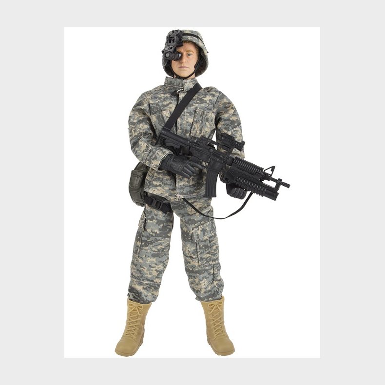 Luftbrne Infanterist Action Figur 30,5cm med tilbehr