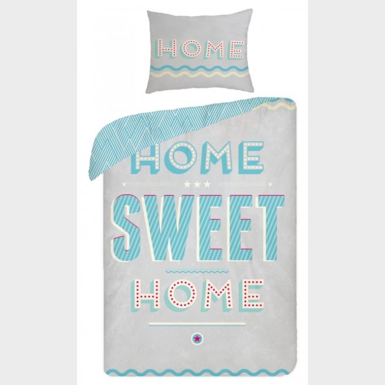 Home Sweet Home 2i1 Design sengetj - 100 Procent Bomuld