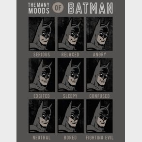 Batman Moods Fleece tppe - 130 x 170 cm
