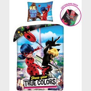 Miraculous Ladybug ''Show your true colors'' Sengetj inkl. rygsk