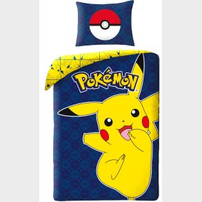 Pokemon Pikachu Sengetj 140x200 cm - 100 procent bomuld